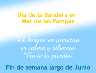 Tarifas para D�a de la bandera en Mar de las Pampas